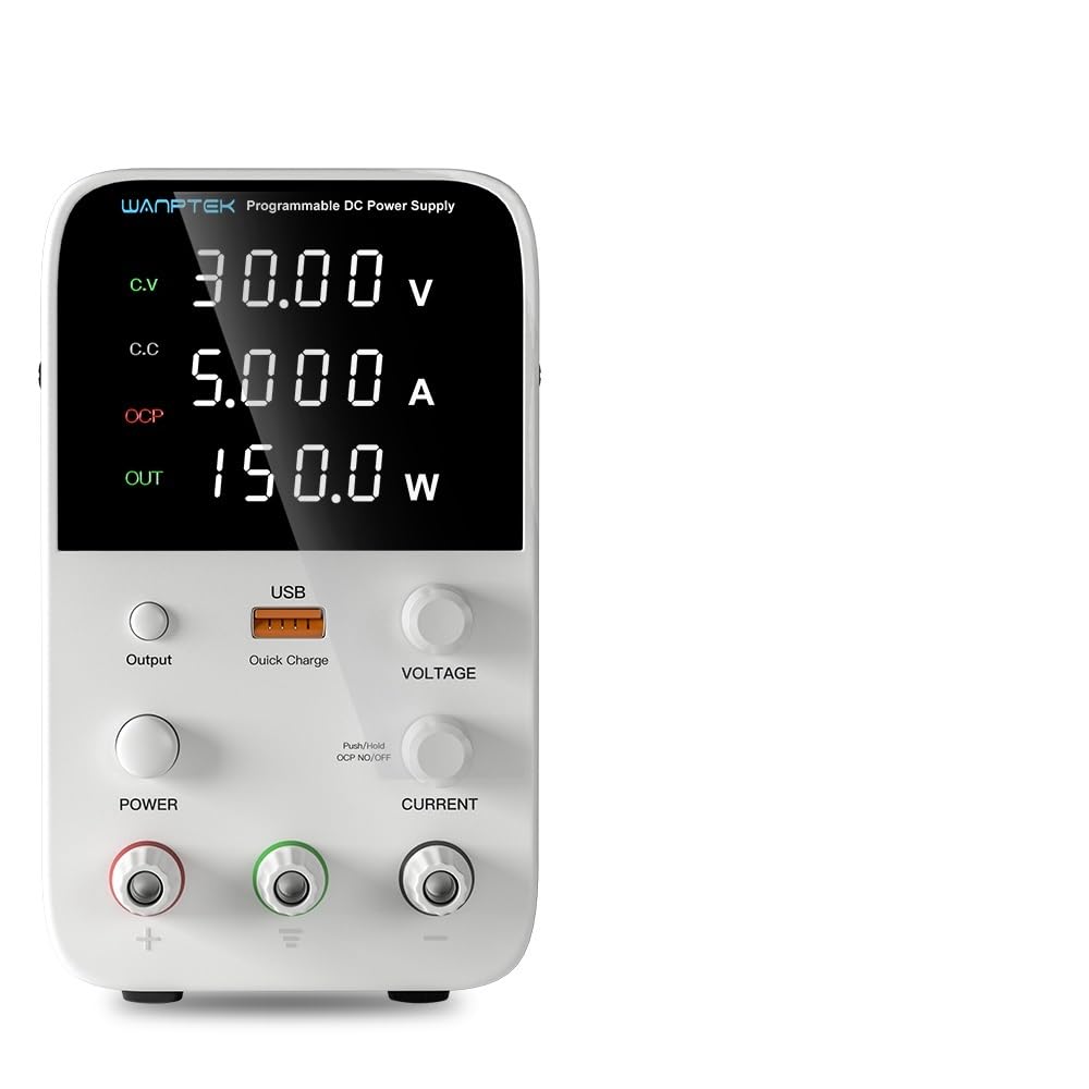 Amazon.co.jp: 電圧＆電流安定電源 DC 電源調整可能な 30V 10A